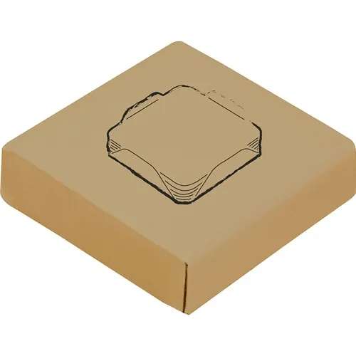 Lot de 6 Sous-Verres Publicitaires en Acier Recyclé MATILDE