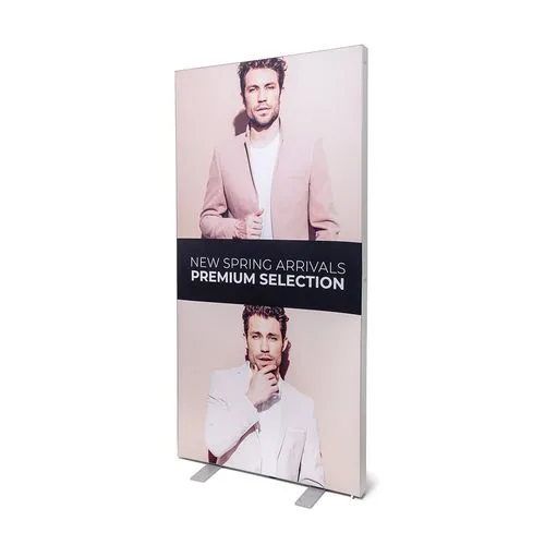 Display Lumineux Pliable Brightbox Fold&Go 100x200 cm avec Housse