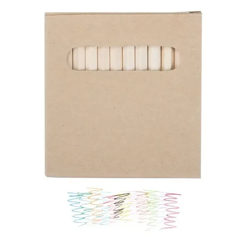 set de 12 crayons de couleurs Lea