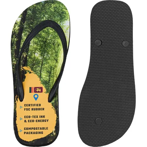 Tongs Bio Personnalisables en Caoutchouc Naturel FSC