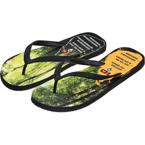 Tongs Bio Personnalisables en Caoutchouc Naturel FSC