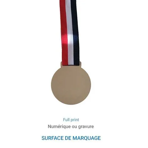 Médaille en bois - France - 70 mm