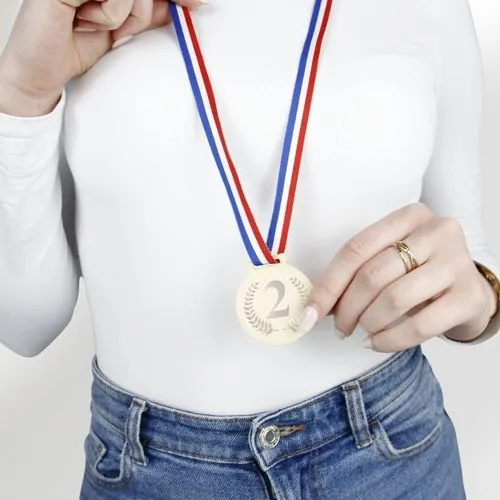 Médaille en bois - France - 70 mm