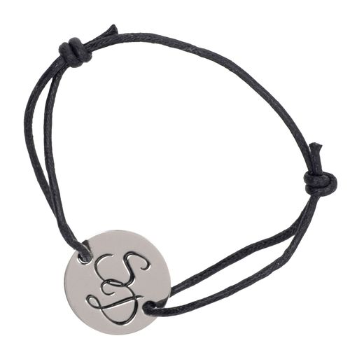 Bracelet Brésilien Métal Personnalisable - Finition Nickel Brillant
