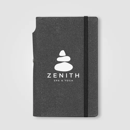 Carnet A5 Rechargeable en Bambou FSC® avec Stylo - Personnalisable