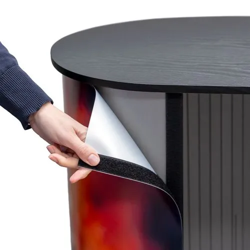 Comptoir Portable Professional M Noir ECO - Stand Événementiel