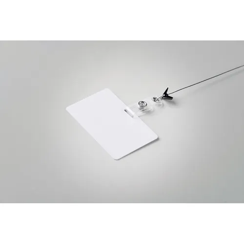 Badge Personnalisable pour Lanyard 54x86mm - Sérigraphie