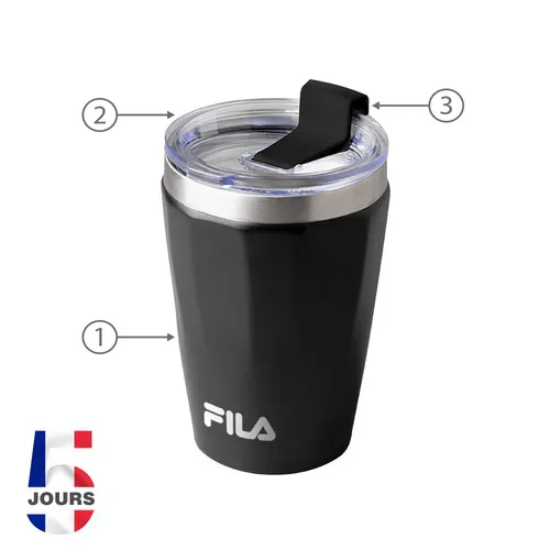 Gobelet Calypso 330ml Noir