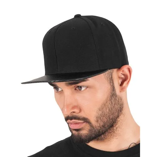 Casquette Snapback Carbon - Visière Plate Personnalisable