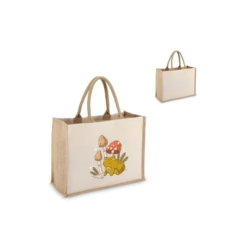 Sac Fourre-Tout Jute-Coton OEKO-TEX® 320g/m² Personnalisable