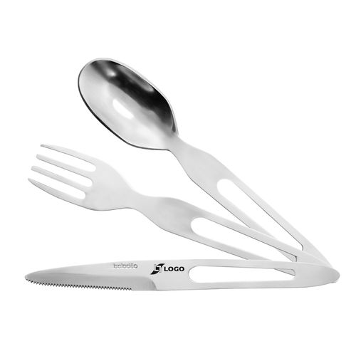 Set de Couverts Nomades en Acier Inoxydable avec Étui RPET