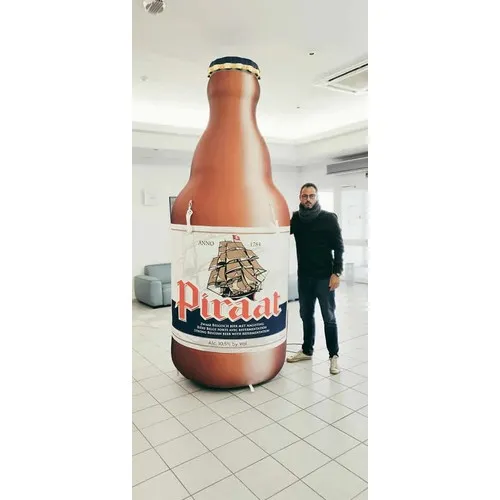 Bouteille Gonflable Géante Personnalisée - PLV XXL sur Mesure