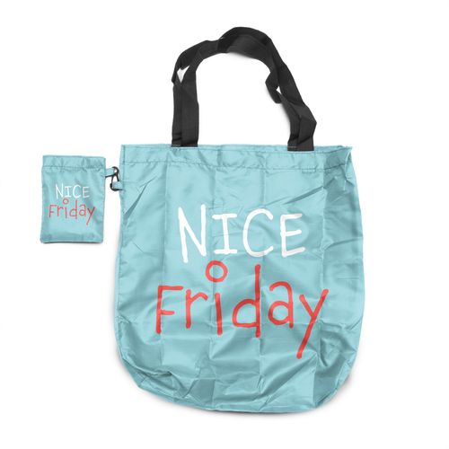 Sac Shopping Pliable Personnalisable - Polyester 190T
