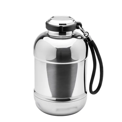 Gourde isotherme premium 685 ml en inox poli - Coffret cadeau