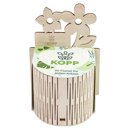 Mini-Jardin Publicitaire - Mélange d'Herbes Aromatiques Personnalisable