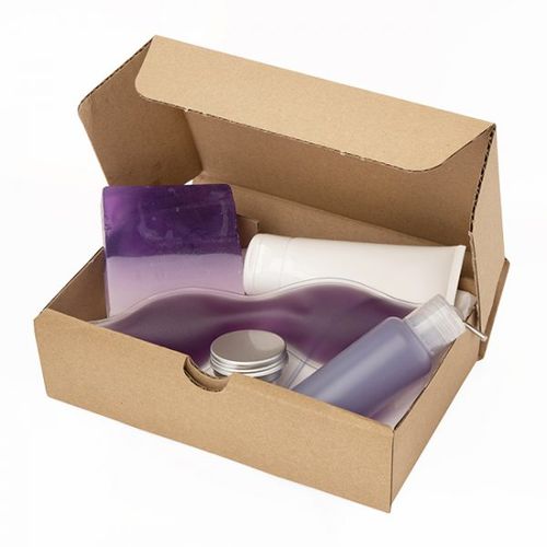 Coffret Bien-Être Personnalisable en Boîte Postale Marron