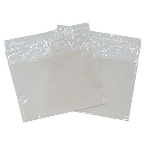 Pochette adhésive refermable personnalisable avec rabat de sécurité