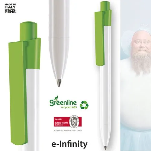 Stylo Bille e-Infinity Recycled White