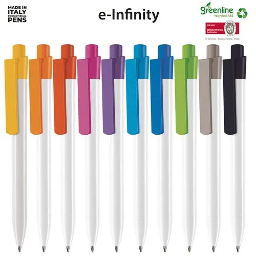 Stylo Bille e-Infinity Recycled White