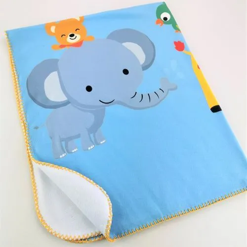 Plaid Polaire Personnalisé All Over - Couverture Publicitaire Premium