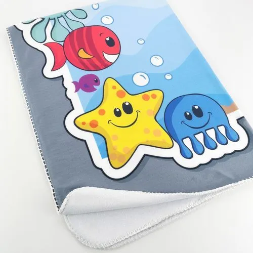 Plaid Polaire Personnalisé All Over - Couverture Publicitaire Premium