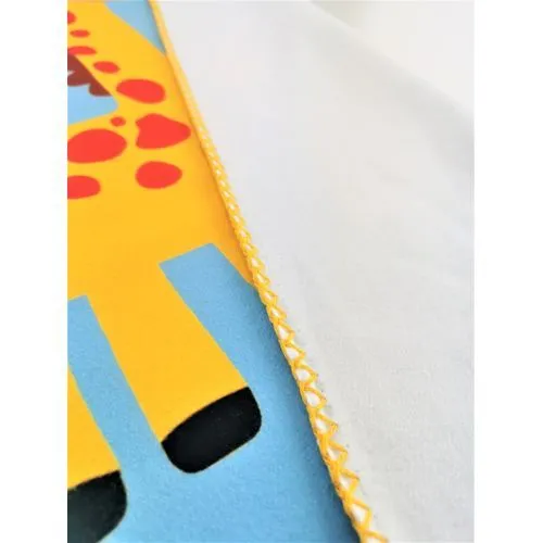 Plaid Polaire Personnalisé All Over - Couverture Publicitaire Premium