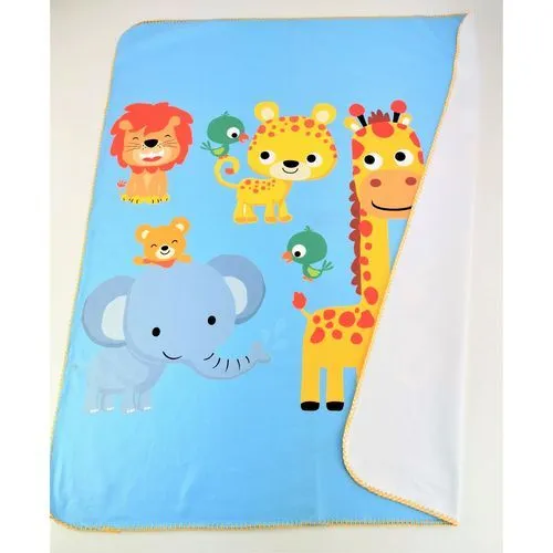 Plaid Polaire Personnalisé All Over - Couverture Publicitaire Premium