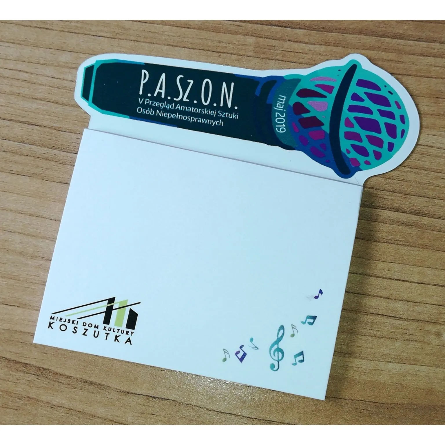 Bloc-notes magnétique personnalisé - Magnet publicitaire avec bloc adhésif