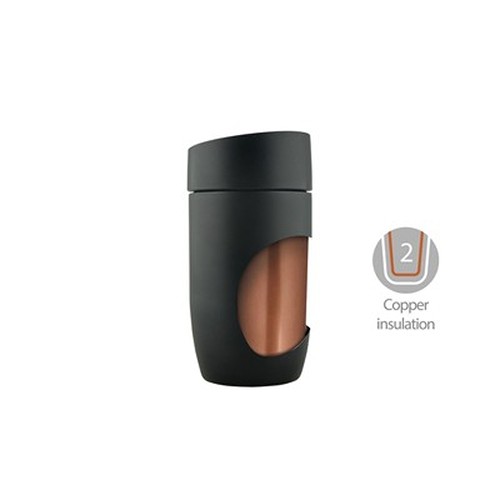 Mug Isotherme 330ml Double Paroi - Personnalisable Sérigraphie