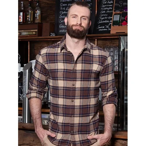 Chemise à carreaux pour hommes Urban-Trend