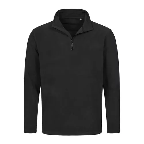 Pull-over polaire quart-zip pour hommes