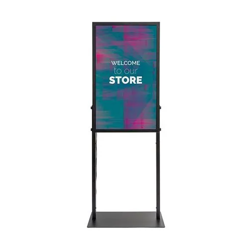 Totem Écran Digital 43" Samsung UHD - Affichage Dynamique Intérieur