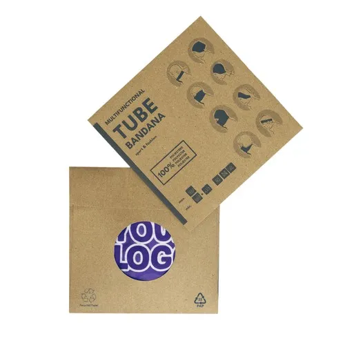 Cache-cou tubulaire personnalisable multifonction en microfibre