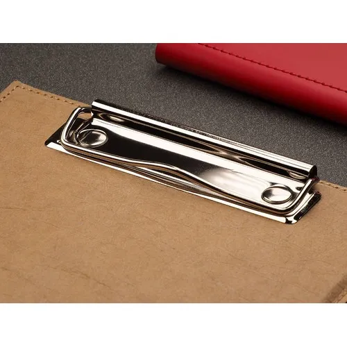 Presse-papiers personnalisable avec clip - Écritoire publicitaire