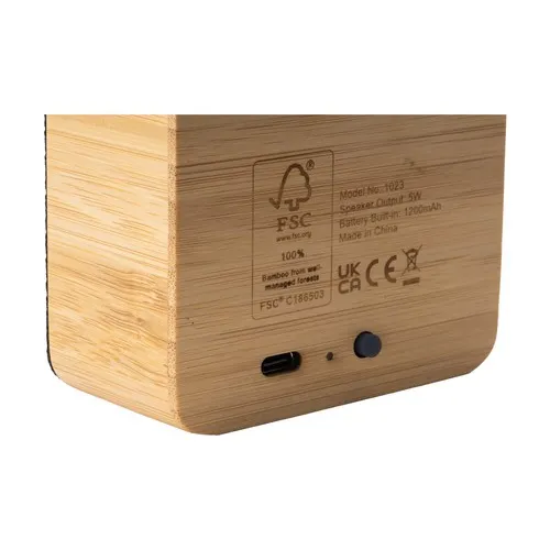 Sonido 5W Bamboo Wireless Speaker