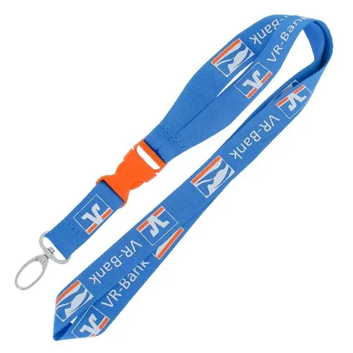 Lanyard personnalisé en sérigraphie - Tour de cou publicitaire