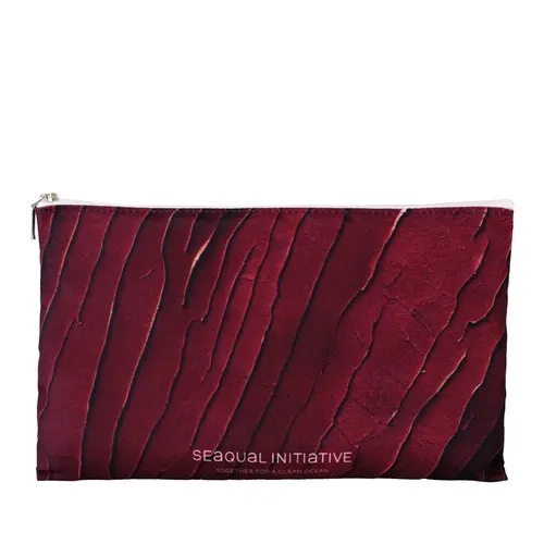 Trousse Plate Écologique en Plastique Marin Recyclé Personnalisable