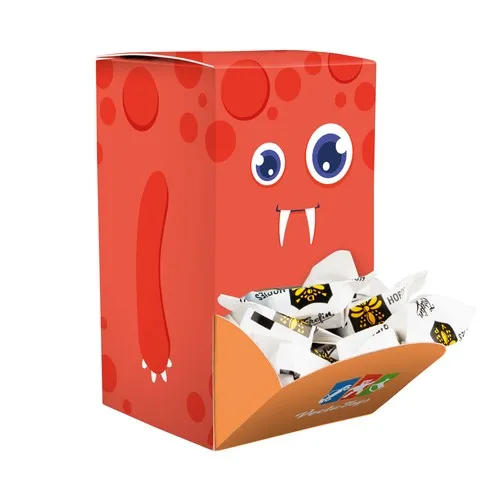 Boîte présentoir personnalisable avec bonbons - Cadeau publicitaire