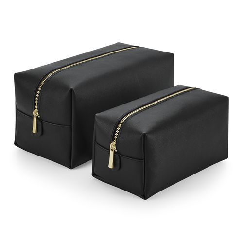 Trousse de Toilette Simili Cuir Saffiano Personnalisable