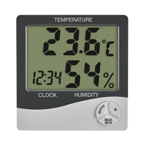 Thermo-hygromètre numérique personnalisable - Objet pub santé