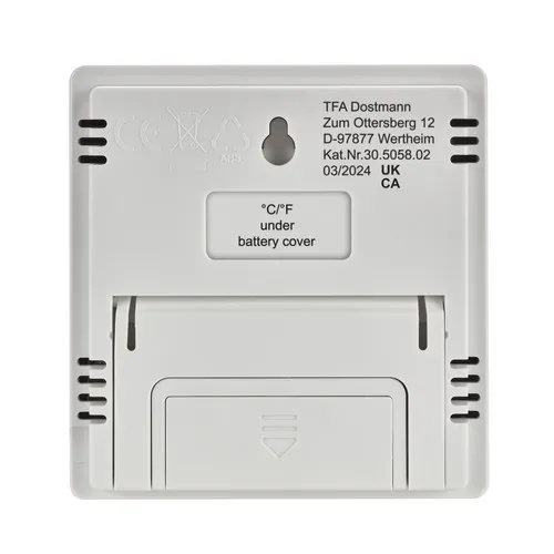 Thermo-hygromètre numérique personnalisable - Objet pub santé