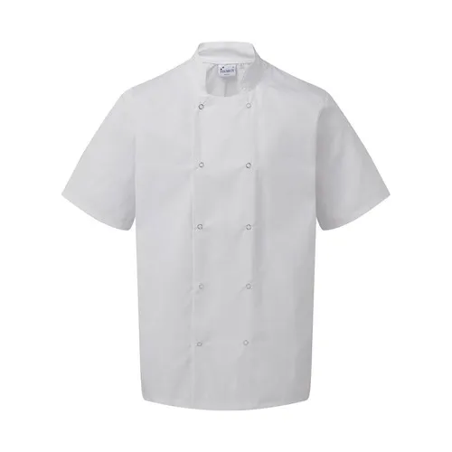 Short-sleeve Chef Jacket Modern-Touch