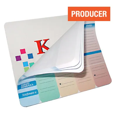 Tapis de souris ergonomique avec repose-poignet et personnalisation