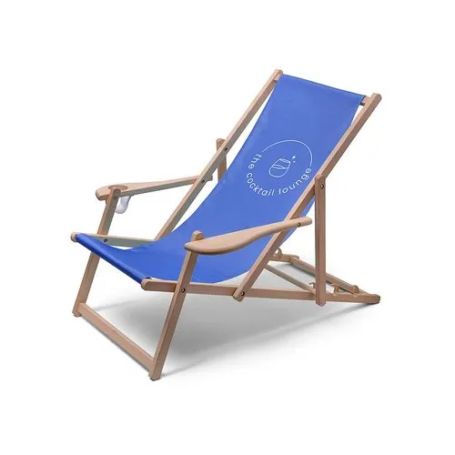 Chilienne Relax Comfort personnalisable avec accoudoirs et porte-gobelet