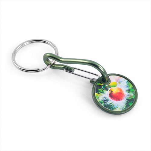 Porte-Clés Jeton Caddie Aluminium Personnalisable - Dès 500 ex.