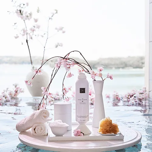 Mousse de Douche Parfumée 50ml - Fleur de Cerisier & Lait de Riz