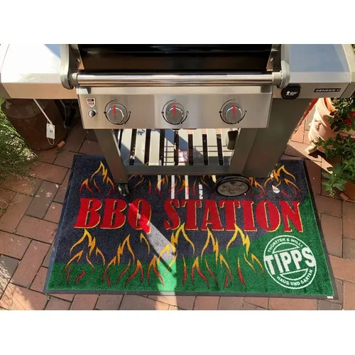 Tapis de gril personnalisable - Protection sol Made in Germany