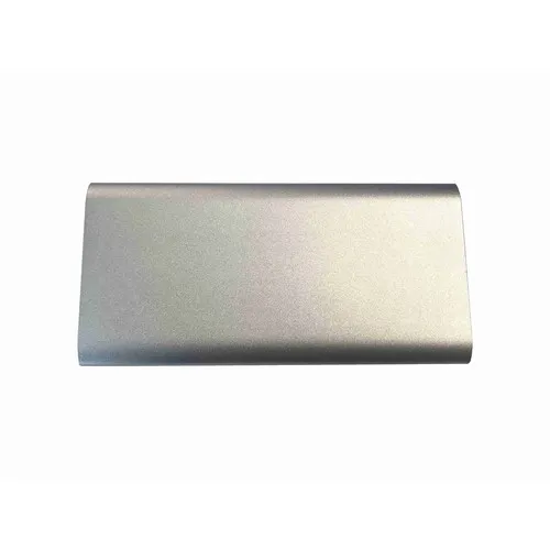 Batterie Externe 8000 mAh Aluminium Personnalisable - Argent