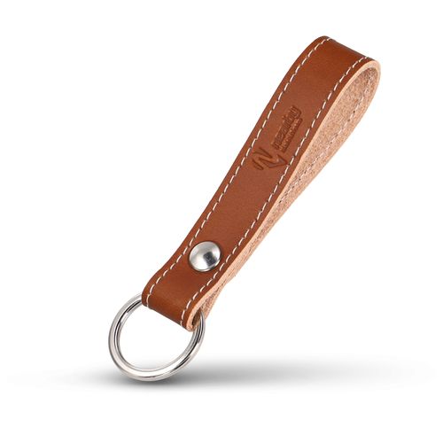 Porte-clés Cuir Français Personnalisable - Fabrication ESAT