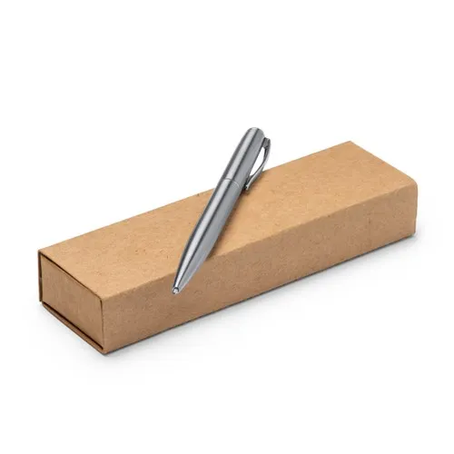 Stylo Bille Rotatif en Acier Inoxydable Recyclé Personnalisable